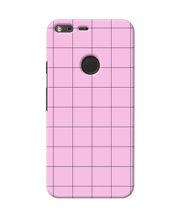 Pink Square Print Google Pixel Xl Back Cover