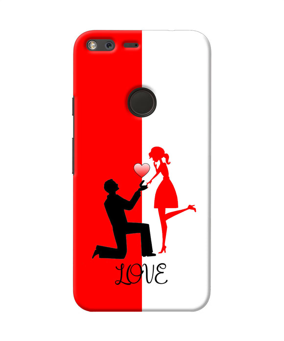 Love Propose Red And White Google Pixel Xl Back Cover