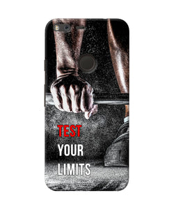 Test Your Limit Quote Google Pixel Xl Back Cover