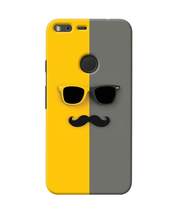 Mustache Glass Google Pixel Xl Back Cover