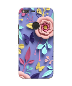 Flower Canvas Google Pixel Xl Back Cover