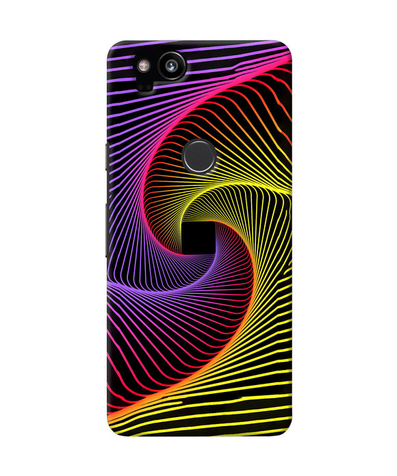 Colorful Strings Google Pixel 2 Back Cover