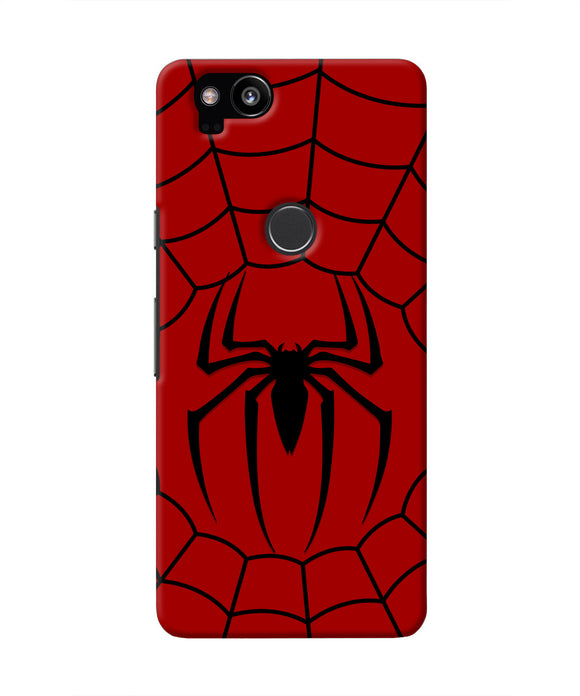 Spiderman Web Google Pixel 2 Real 4D Back Cover
