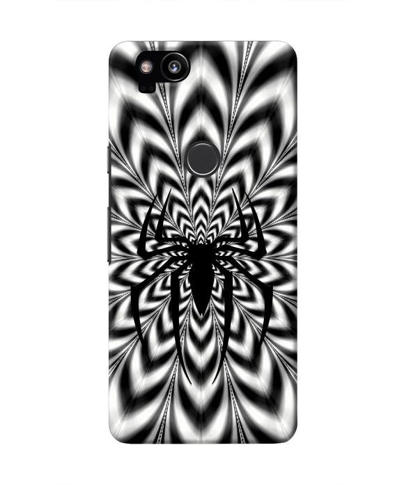 Spiderman Illusion Google Pixel 2 Real 4D Back Cover