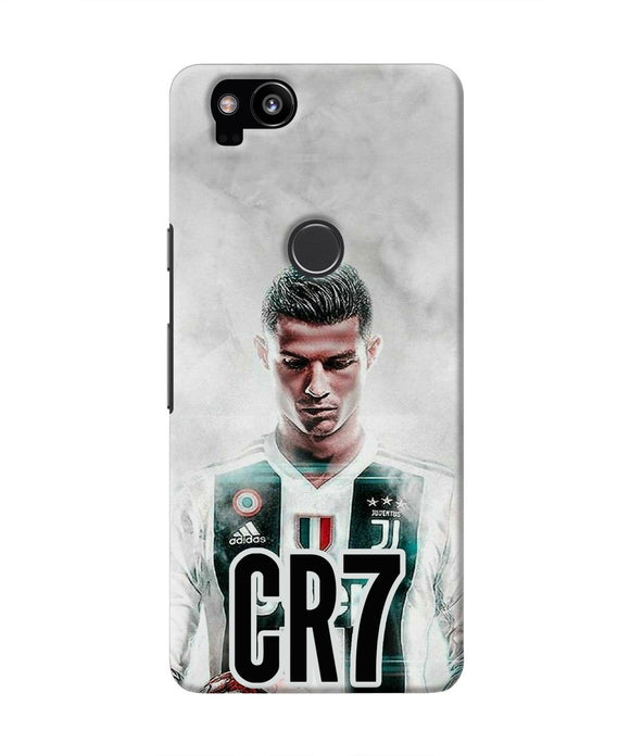 Christiano Football Google Pixel 2 Real 4D Back Cover