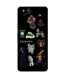 Positive Characters Google Pixel 2 Back Cover