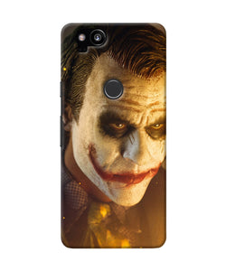 The Joker Face Google Pixel 2 Back Cover