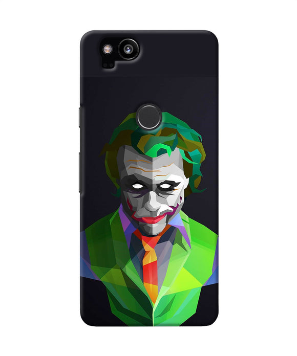 Abstract Joker Google Pixel 2 Back Cover