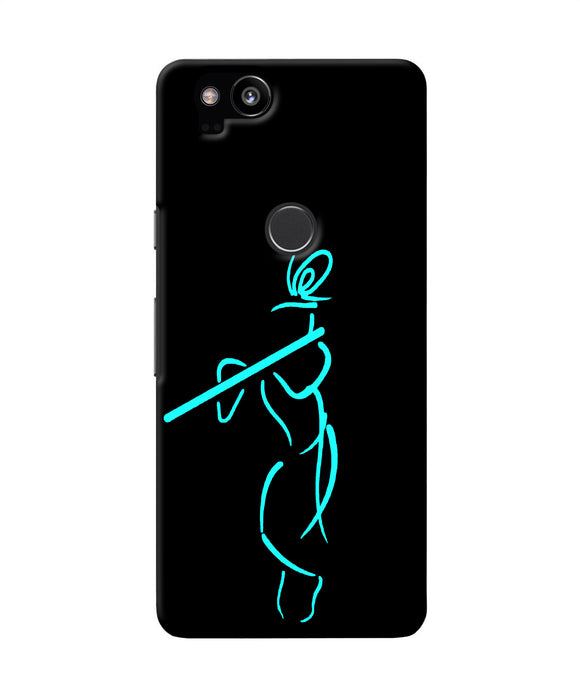 Lord Krishna Sketch Google Pixel 2 Back Cover