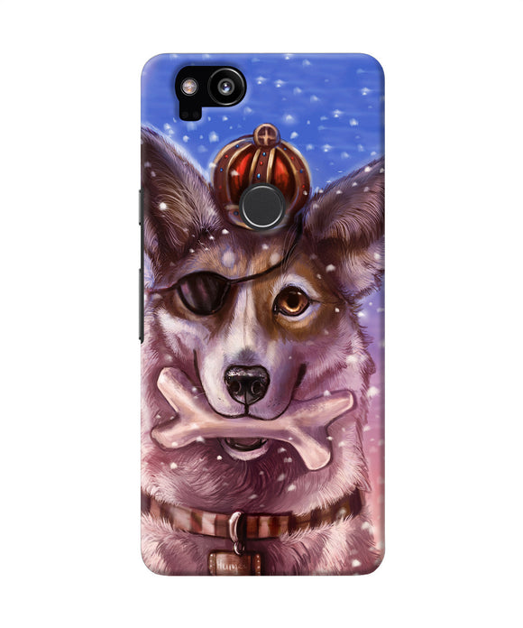 Pirate Wolf Google Pixel 2 Back Cover