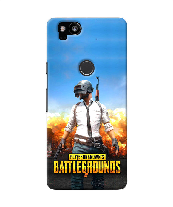 Pubg Poster Google Pixel 2 Back Cover