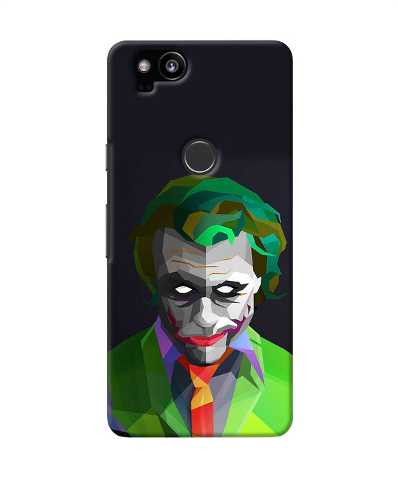 Abstract Dark Knight Joker Google Pixel 2 Back Cover