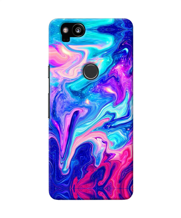 Abstract Colorful Water Google Pixel 2 Back Cover