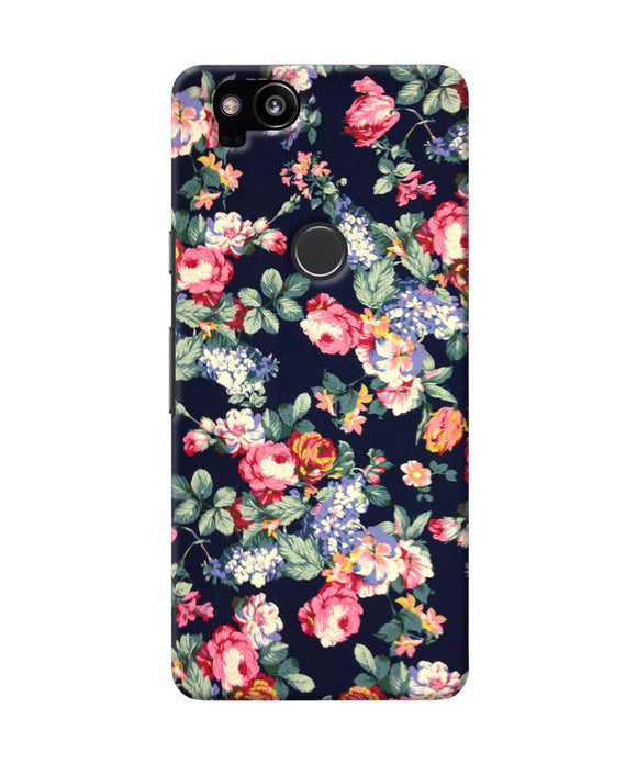 Natural Flower Print Google Pixel 2 Back Cover