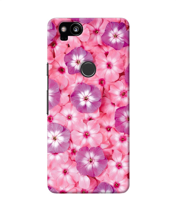 Natural Pink Flower Google Pixel 2 Back Cover