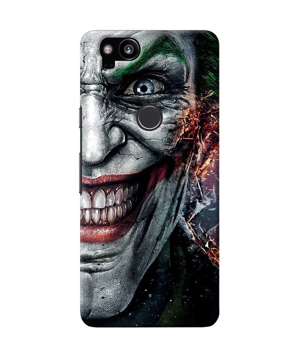 Joker Half Face Google Pixel 2 Back Cover