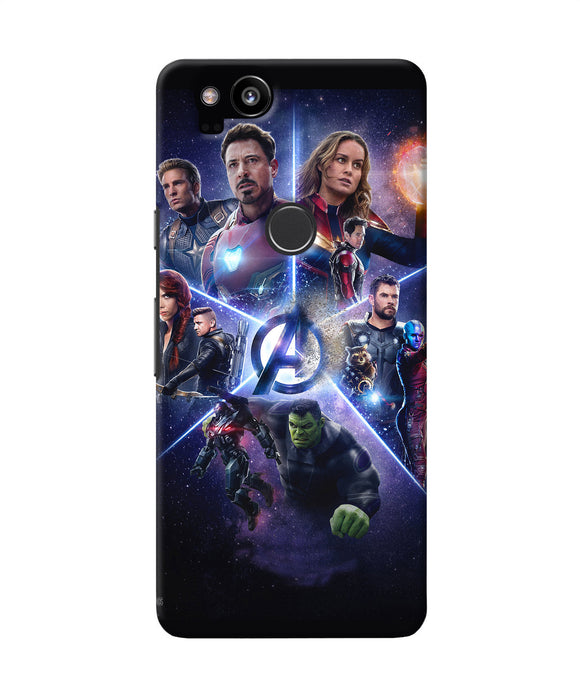 Avengers Super Hero Poster Google Pixel 2 Back Cover