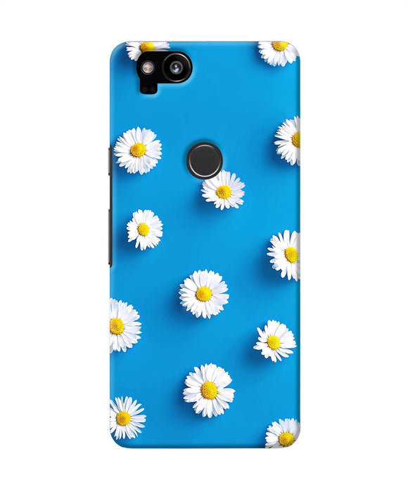 White Flowers Google Pixel 2 Back Cover