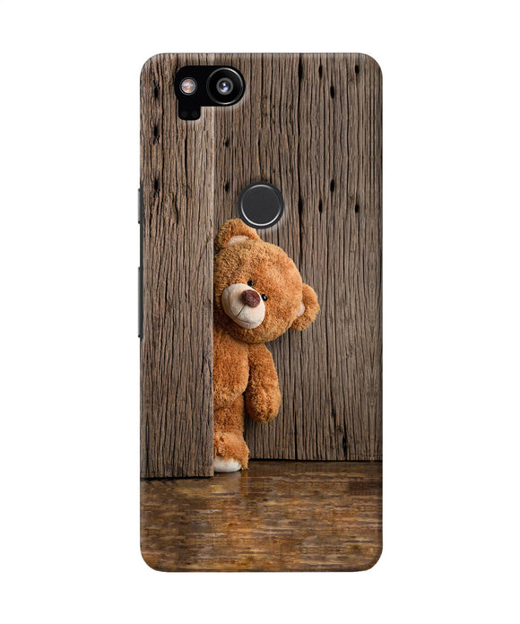 Teddy Wooden Google Pixel 2 Back Cover