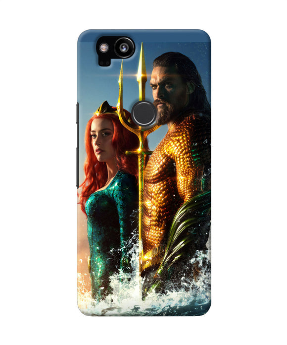 Aquaman Couple Google Pixel 2 Back Cover