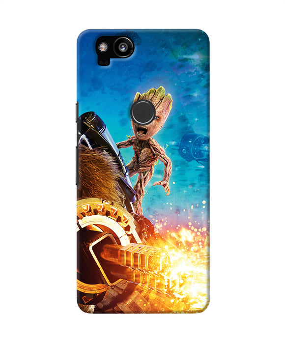 Groot Angry Google Pixel 2 Back Cover