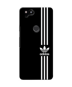 Adidas Strips Logo Google Pixel 2 Back Cover