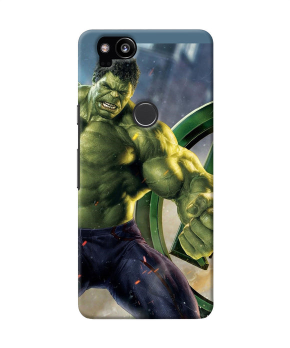 Angry Hulk Google Pixel 2 Back Cover
