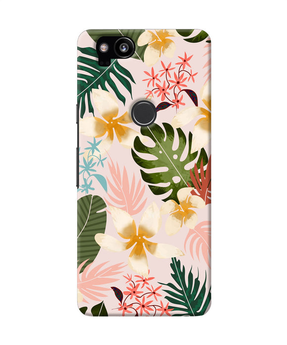 Leaf Print Google Pixel 2 Back Cover
