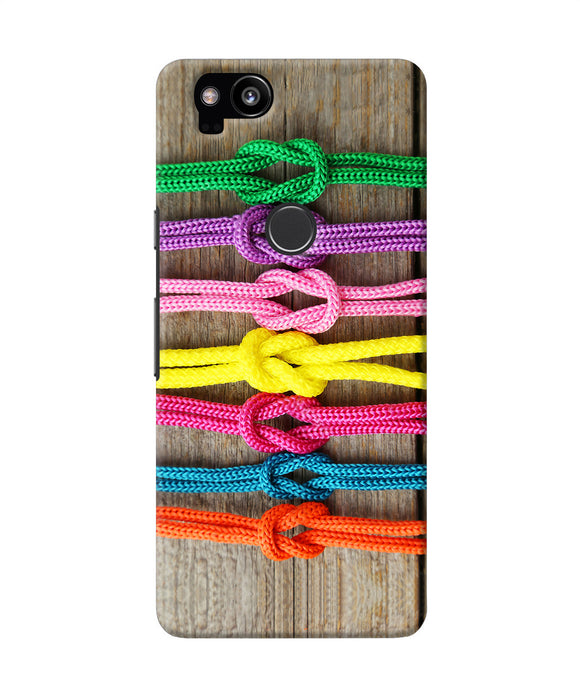 Colorful Shoelace Google Pixel 2 Back Cover