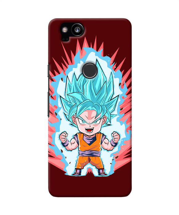 Goku Little Character Google Pixel 2 Back Cover
