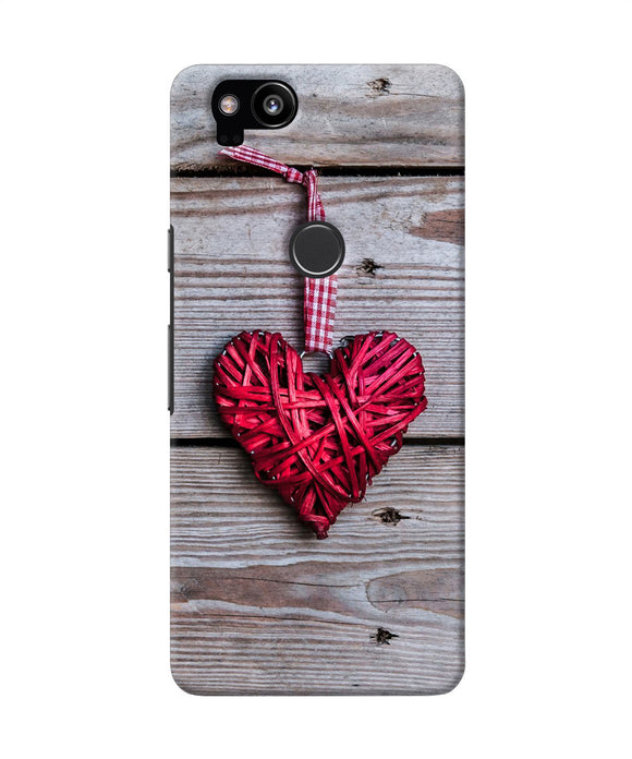 Lace Heart Google Pixel 2 Back Cover