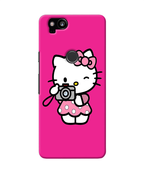 Hello Kitty Cam Pink Google Pixel 2 Back Cover