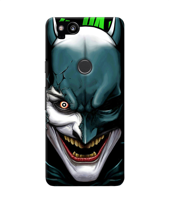 Batman Joker Smile Google Pixel 2 Back Cover