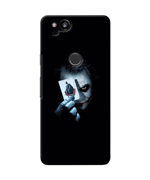 Joker Dark Knight Card Google Pixel 2 Back Cover