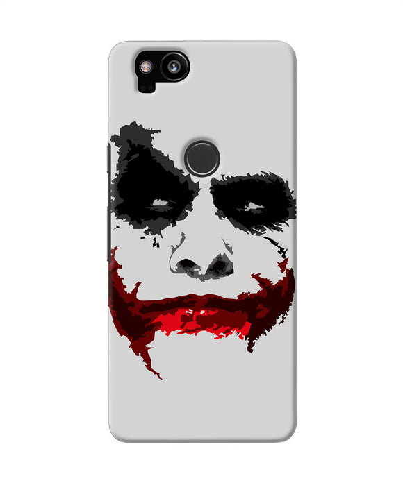 Joker Dark Knight Red Smile Google Pixel 2 Back Cover