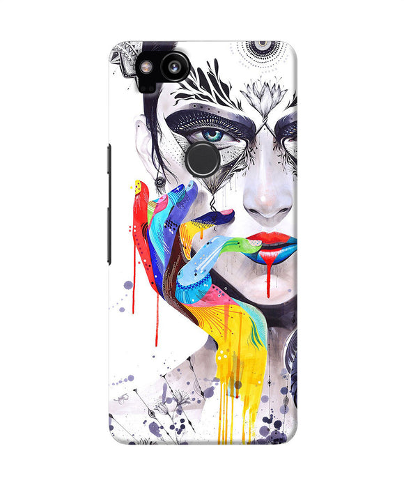 Girl Color Hand Google Pixel 2 Back Cover