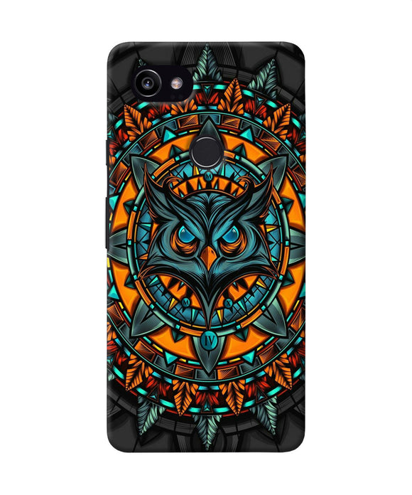 Angry Owl Art Google Pixel 2 Xl Back Cover