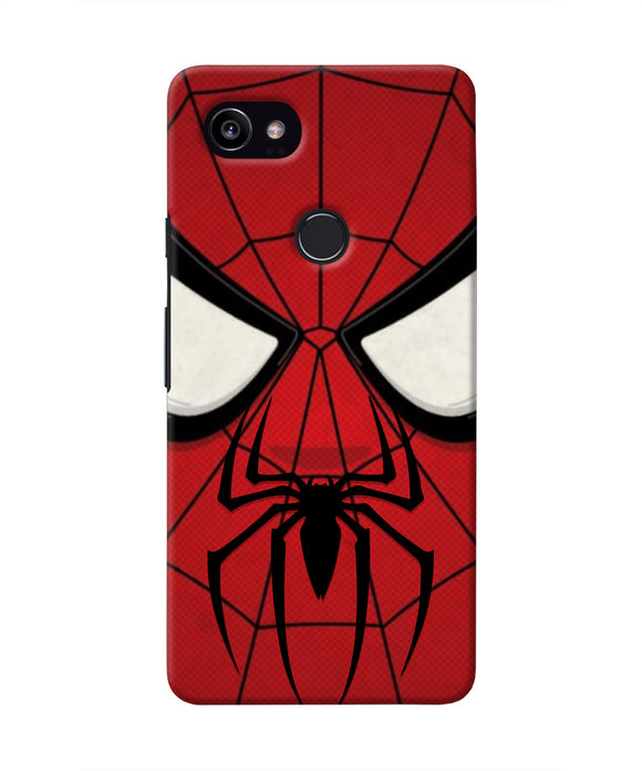 Spiderman Face Google Pixel 2 XL Real 4D Back Cover
