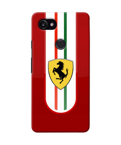 Ferrari Art Google Pixel 2 XL Real 4D Back Cover