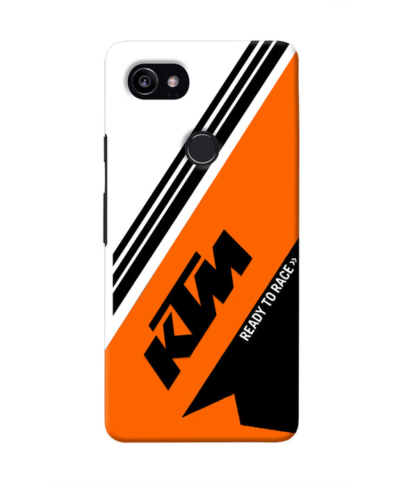 KTM Abstract Google Pixel 2 XL Real 4D Back Cover