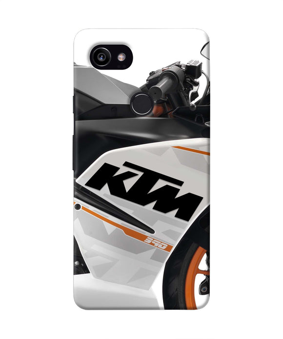 KTM Bike Google Pixel 2 XL Real 4D Back Cover