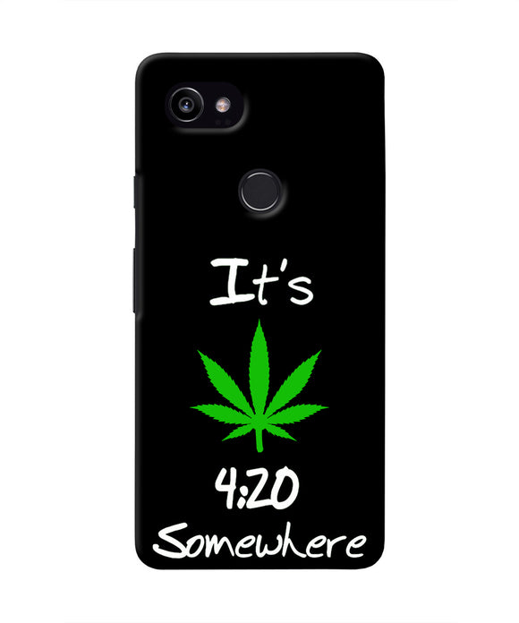 Weed Quote Google Pixel 2 XL Real 4D Back Cover