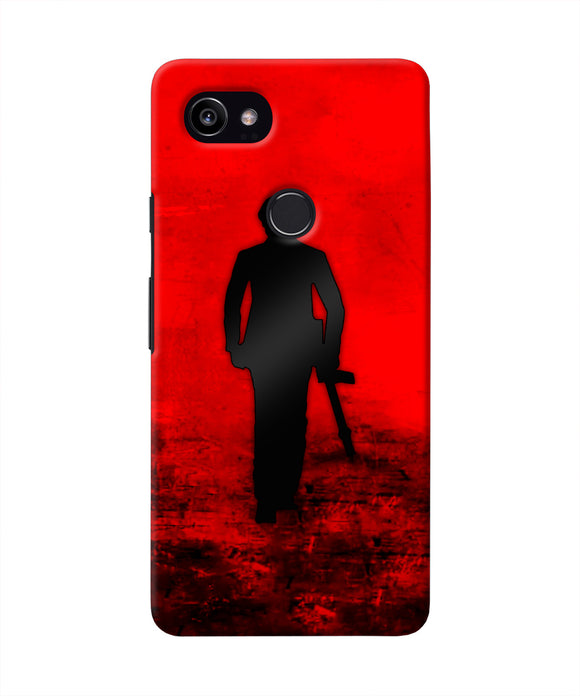 Rocky Bhai with Gun Google Pixel 2 XL Real 4D Back Cover