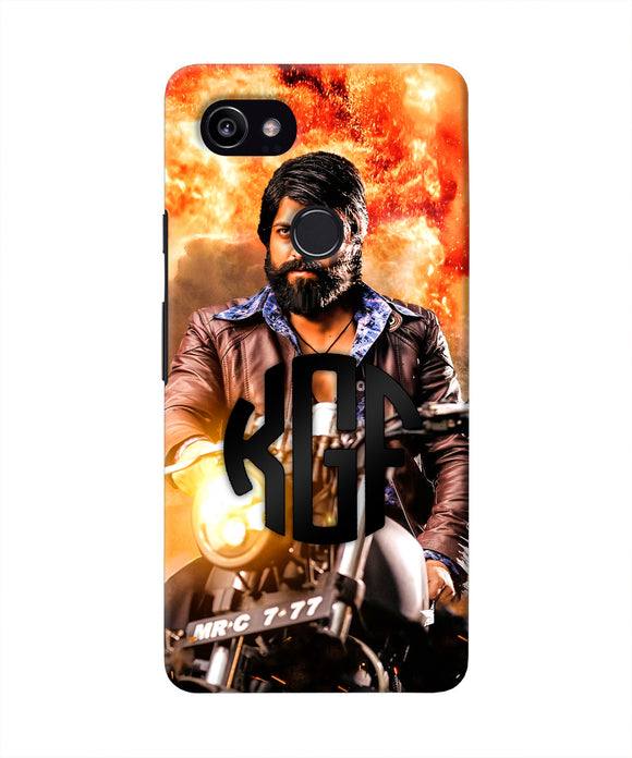 Rocky Bhai on Bike Google Pixel 2 XL Real 4D Back Cover