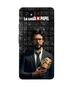 Money Heist Professor with Mask Google Pixel 2 XL Back Cover