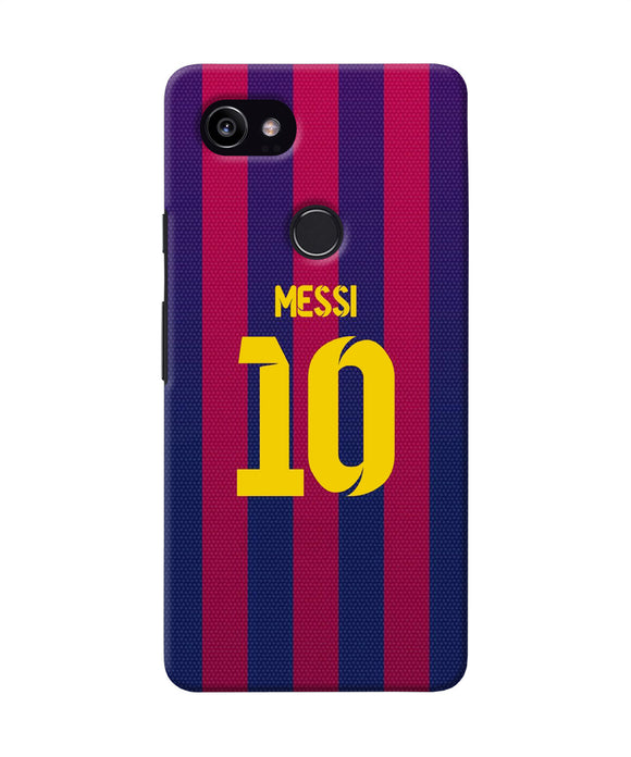 Messi 10 Tshirt Google Pixel 2 Xl Back Cover