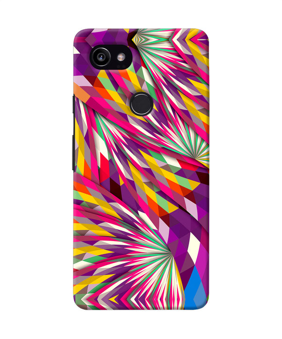 Abstract Colorful Print Google Pixel 2 Xl Back Cover