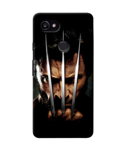 Wolverine Poster Google Pixel 2 Xl Back Cover