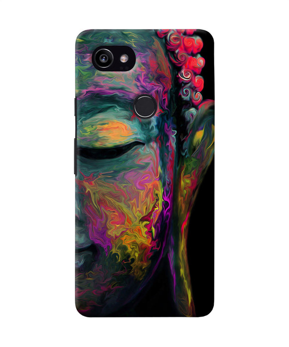 Buddha Face Painting Google Pixel 2 Xl Back Cover