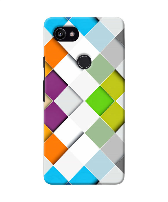 Abstract Color Box Google Pixel 2 Xl Back Cover